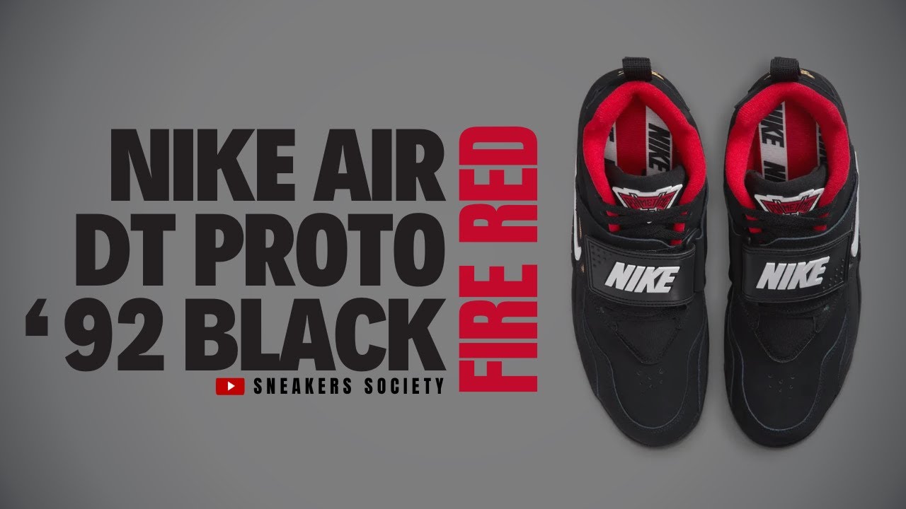 BLACK FIRE RED 2025 Nike Air DT Proto &rsquo;92 | DETAILED LOOK + PRICE