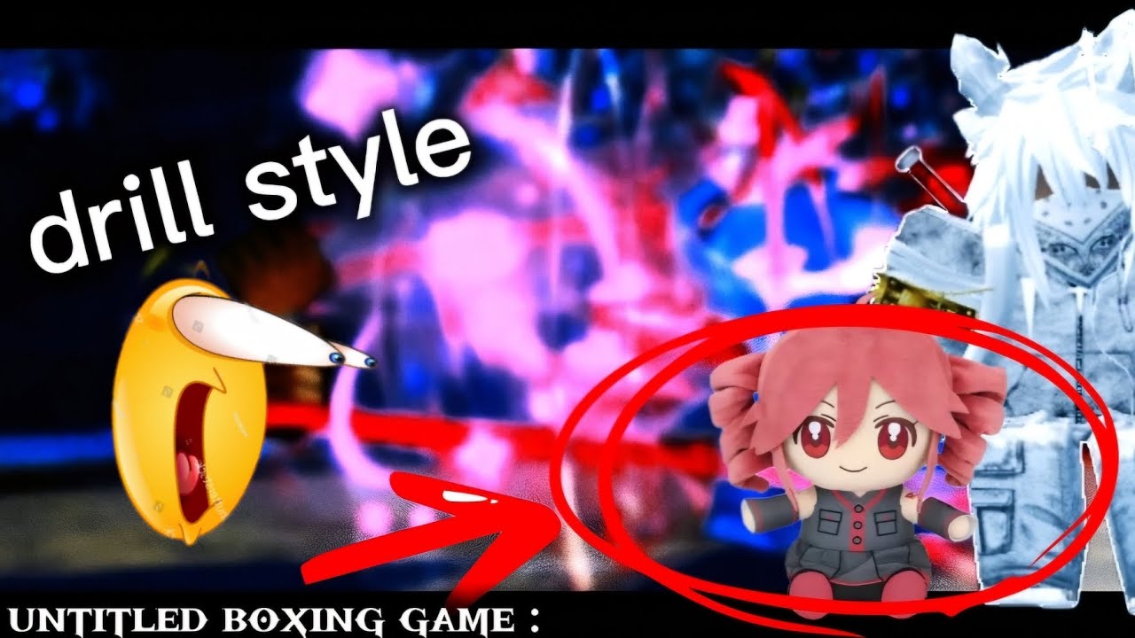 Jogando com o estilo shiy drill || untitled boxing game
