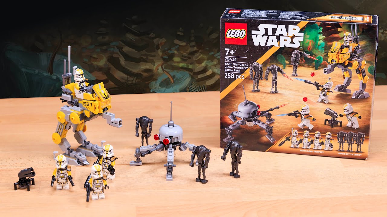 LEGO Star Wars 327th Star Corps Battle Pack REVIEW | Set 75431