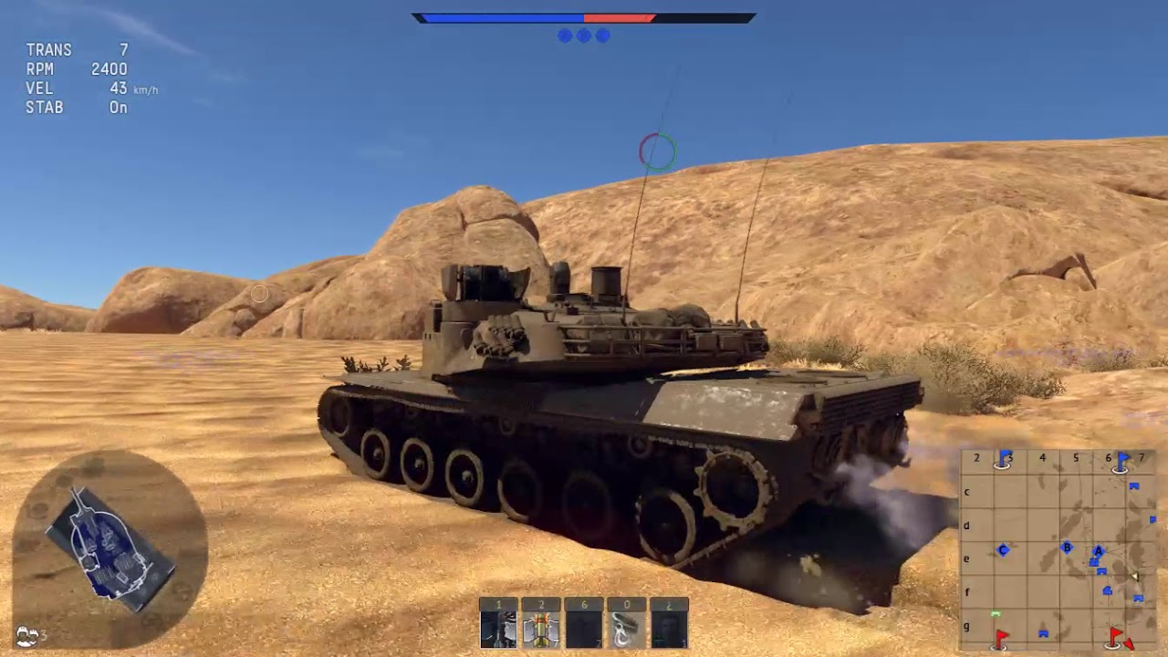 batalla terrestre realista BR 9.0 / Kpz y Mig
