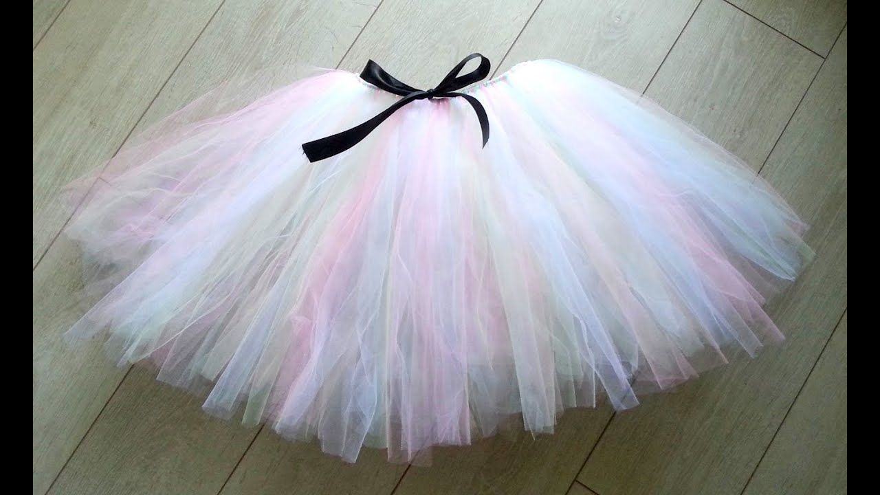 DIY Mode Tutu en tulle déguisement tutoriel