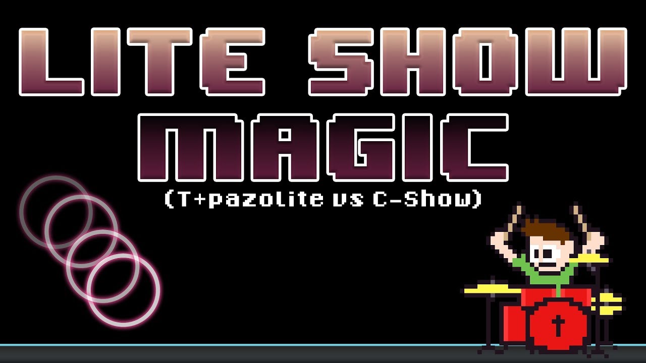 Lite Show Magic (T+pazolite VS C-Show) - Crack Traxxxx (Drum Cover) -- The8BitDrummer