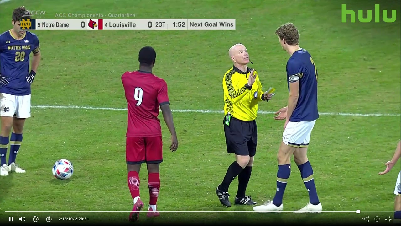 Louisville vs Notre Dame M Soccer 11/07/21 - Reckless/SFP - 108th Minute