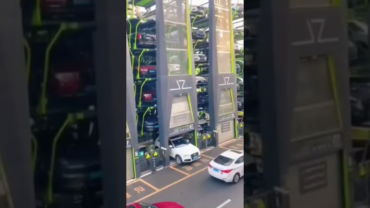 tempat parkir mobil paling keren