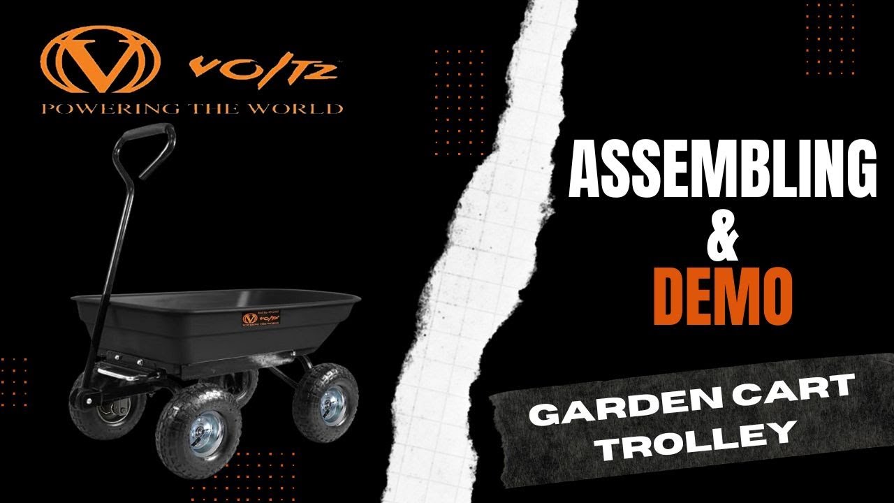 VOLTZ VZ-VTC-2147 Garden Cart Trolley | 10