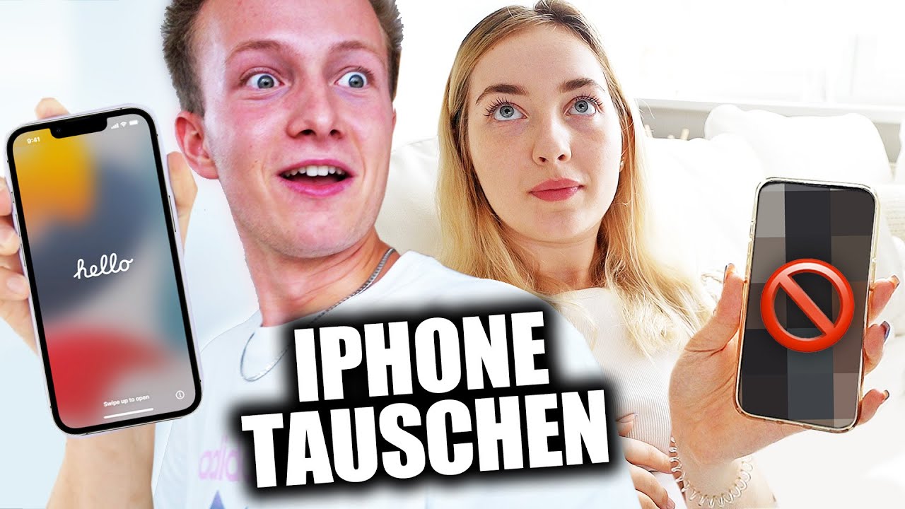 OMG 🤯 1 STD HANDY mit CHRISSI tauschen!!📱(KOMPLETTE KATASTROPHE)