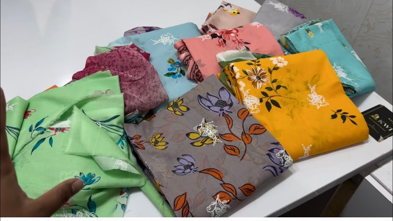 WHITE CHIKENKARI MOTIF | PREMIUM AIRJET QUALITY | PURE BAMBER DIGITAL PRINTS | WHOLE SALE RATE 2026