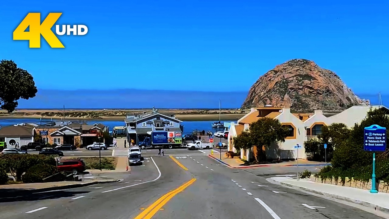 Morro Bay California 4K Driving Tour | Hidden Gem of the Pacific Coast Highway