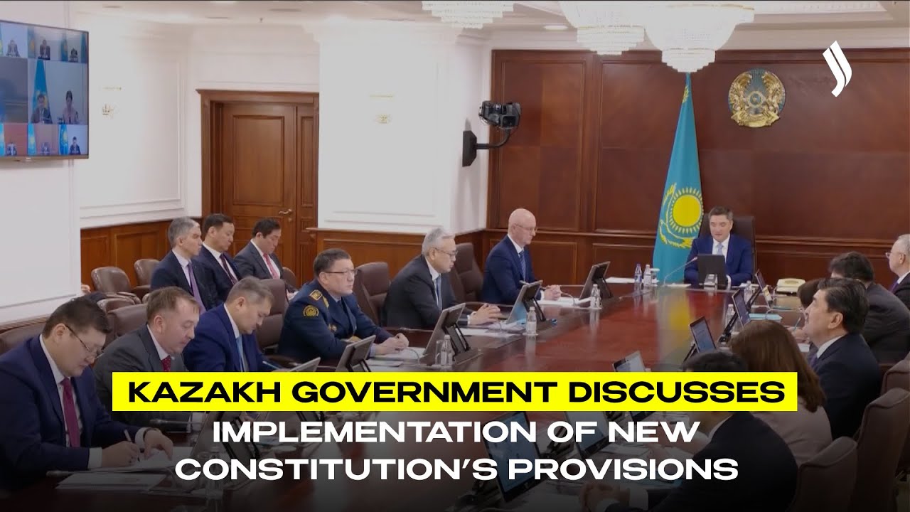Kazakh government discusses implementation of new Constitution&rsquo;s provisions