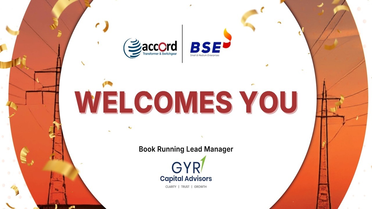 Listing Ceremony of Accord Transformer and Switchgear Limited at BSE