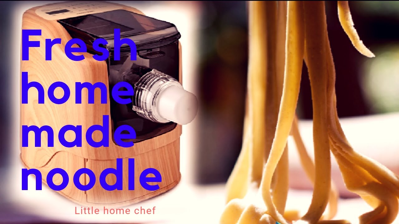 Fresh homemade noodle (using Pensonic Noodle House, made by kids)