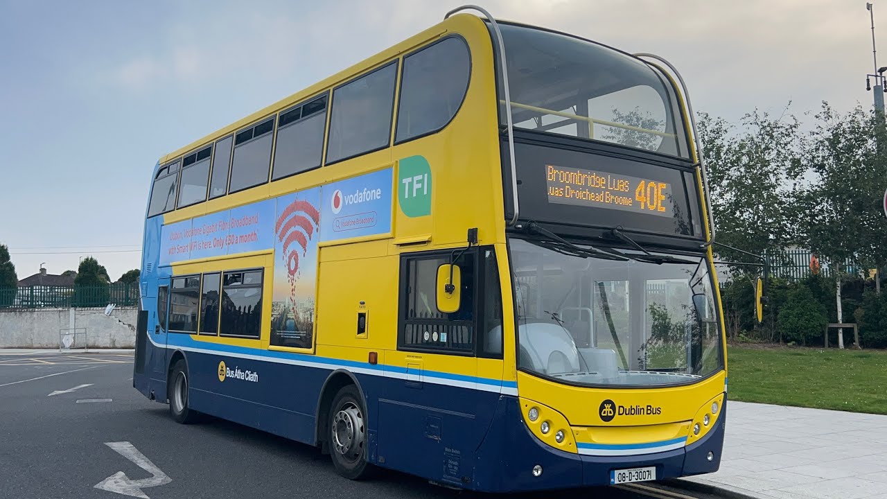 Dublin Bus | Volvo B9TL ADL Enviro400 EV71 | Route 40E to Broombridge Luas