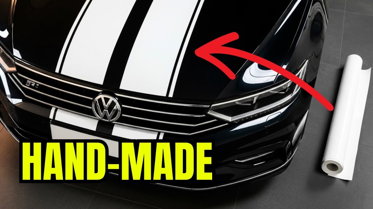 White Accents Wrap | VW Passat Full Custom Guide