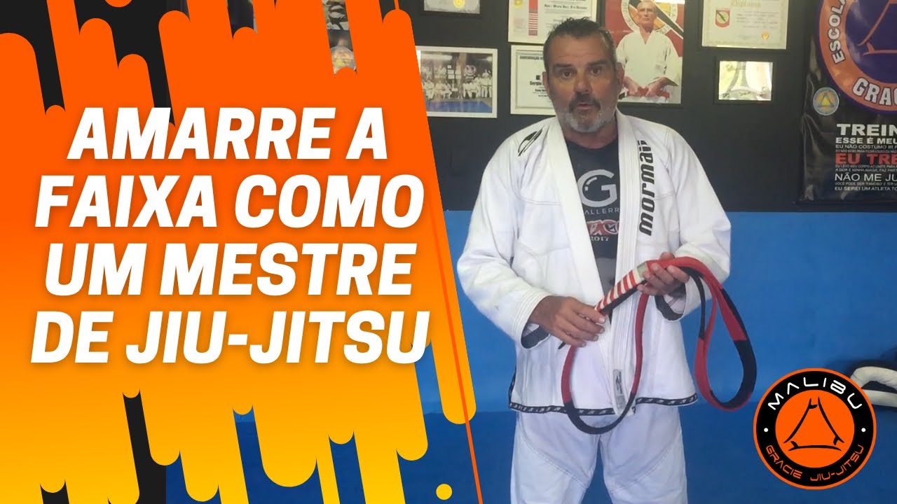 COMO AMARRAR SUA FAIXA, VARIAS OPÇÕES