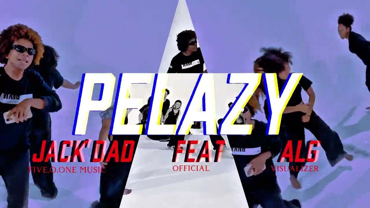 PELAZY - Jack'Dad feat ALG ( Official audio visualizer ) 