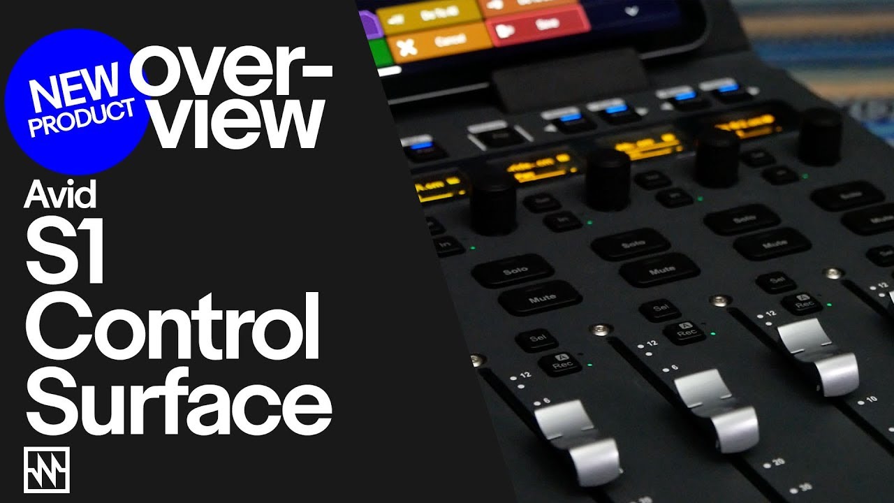 Avid S1: сочетание большого размера и тонкой панели управления