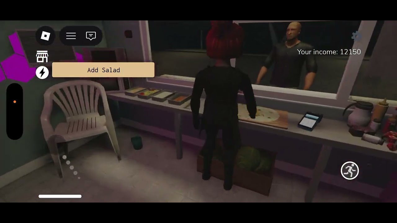 Playing shawarma kiosk (watch til the end)