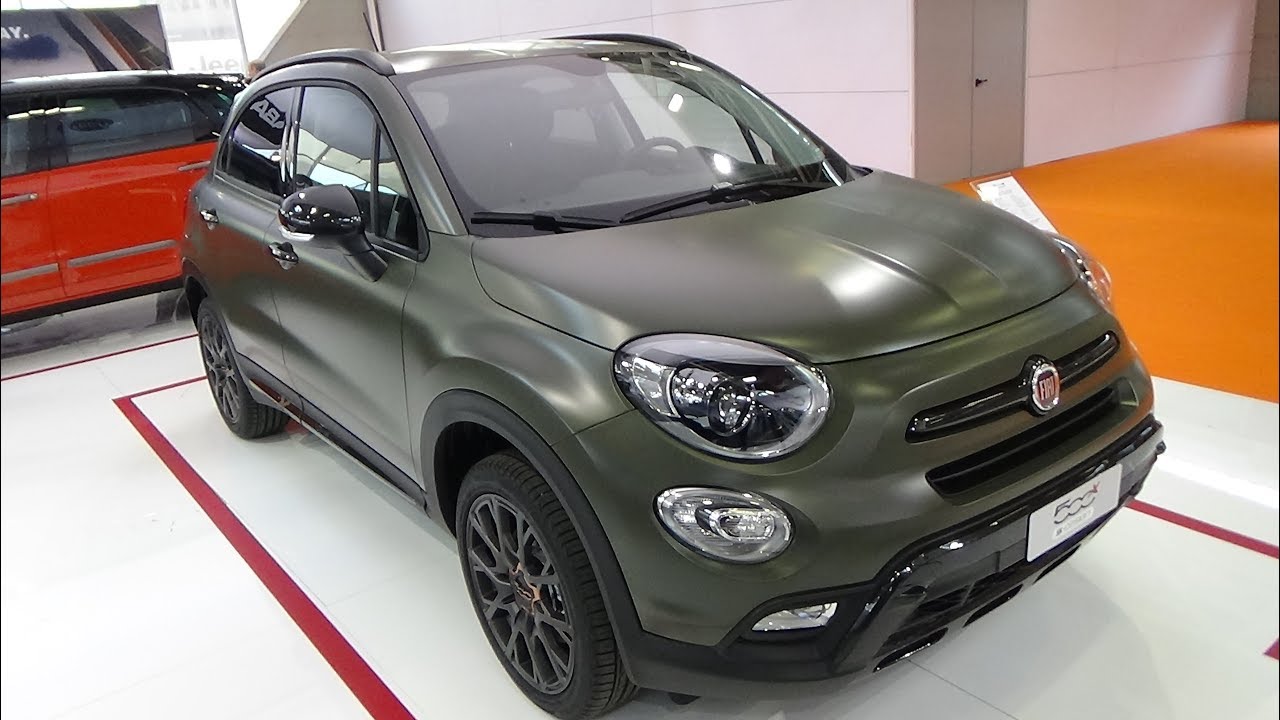 2018 Fiat 500X S-Design Offroad Look 1.6 Multijet - Exterior and Interior - Bologna Motor show 2017