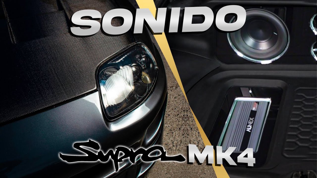 INSTALANDO el AUDIO del supra MK4