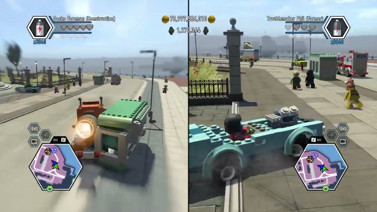 LEGO® CITY UNDERCOVER race around the city
