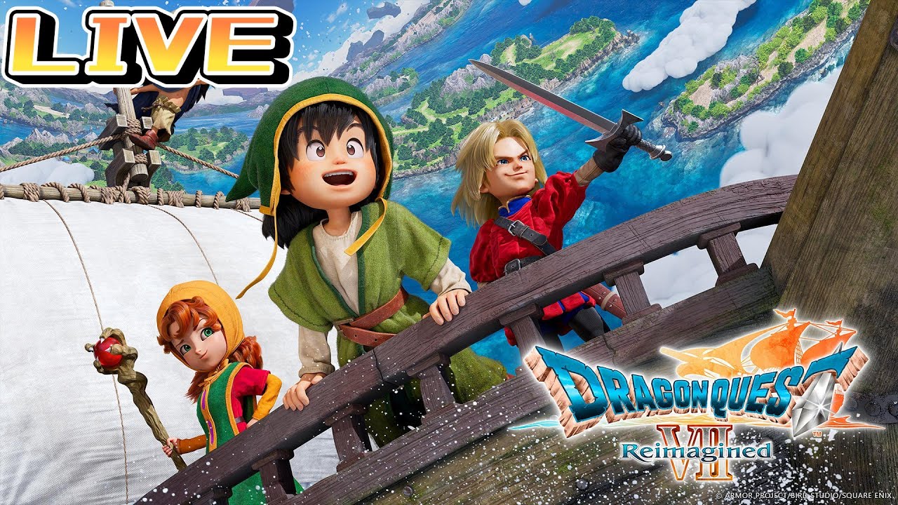 現代のダーマ編から！【ドラクエ7リイマジンド】