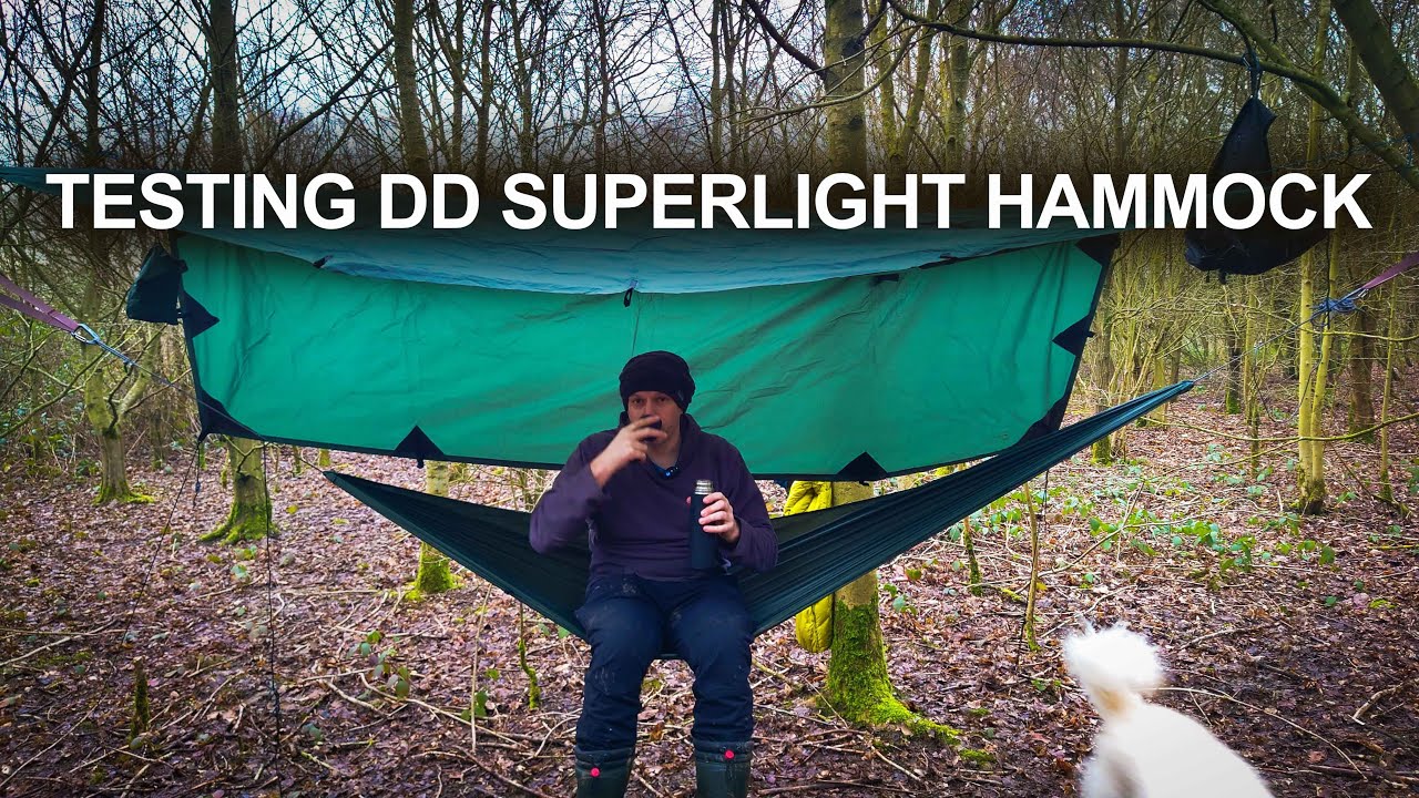 DD superlight Hammock test and Dog walking