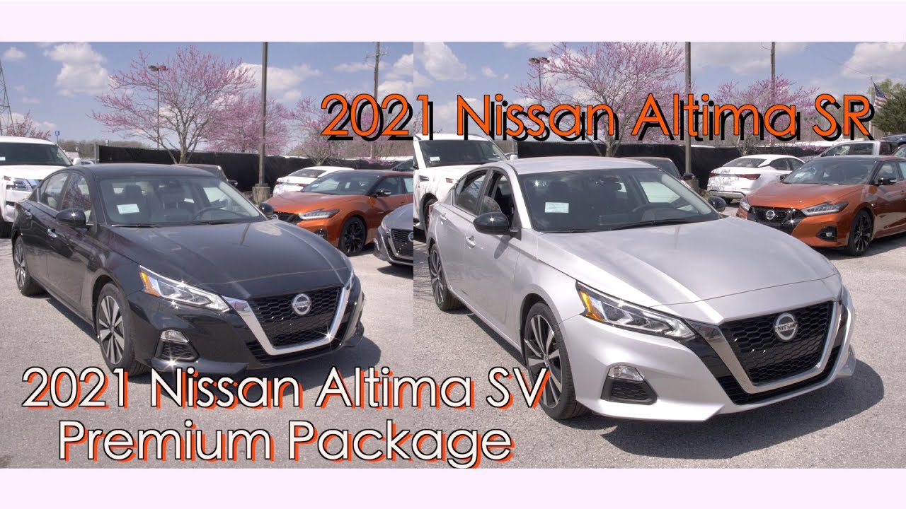 2021 Altima SR vs SV Premium-Nissan Showdown|Nissan of Cookeville