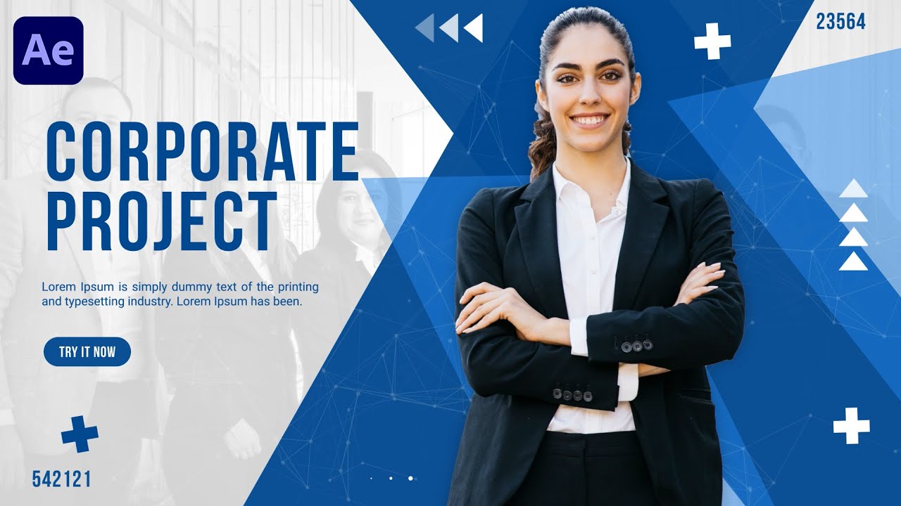 Elegant Corporate Slideshow | After Effects Tutorial | Effect For You
