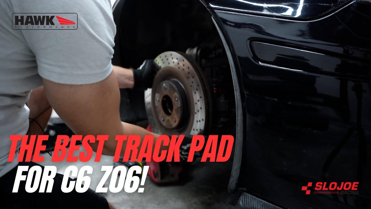 Race to Sebring Ep5 - Best Track Pads for Your C6 Z06 - Hawk DTC60's