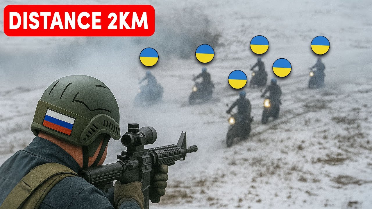 Российские снайперы устроили засаду на украинских солдат и уничтожили их с расстояния 2 км