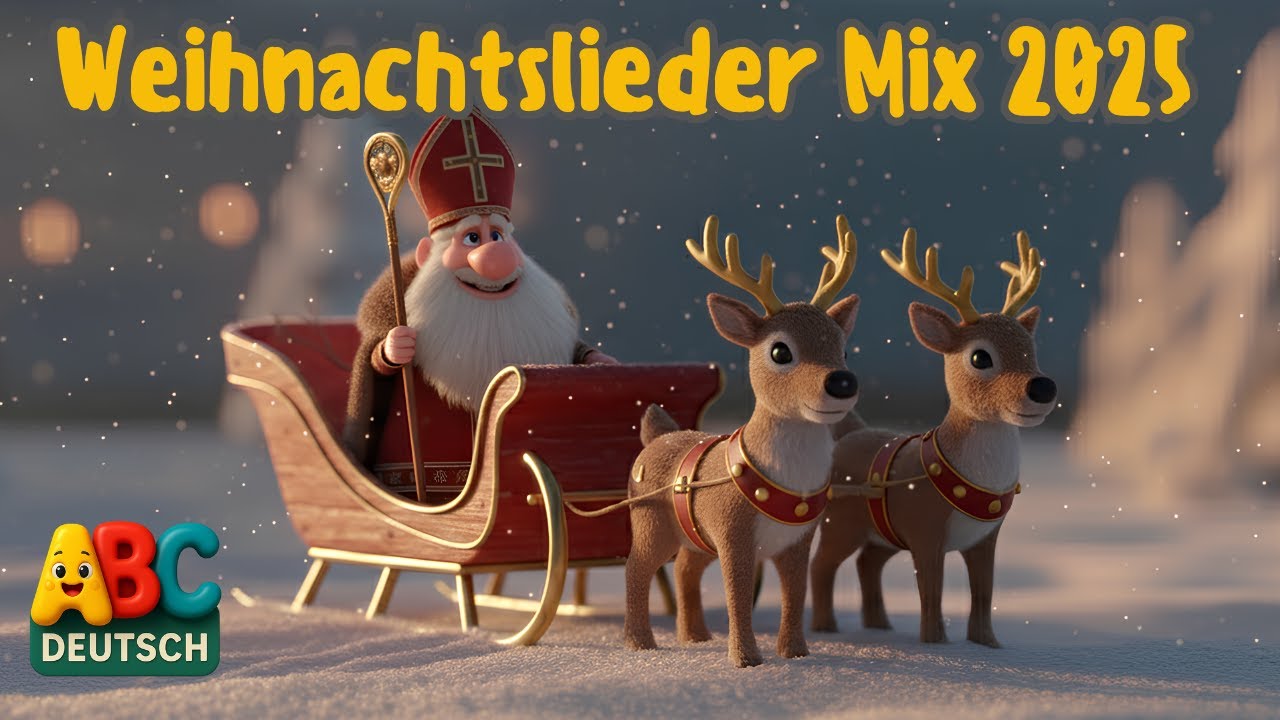 ⭐ Winter & Weihnachtslieder Mix 2025 ❄️🎅 | Die schönsten Songs für Kinder
