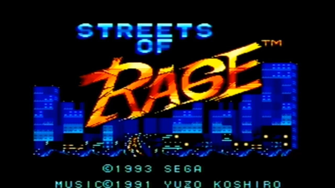 Master System Longplay - Streets of Rage | Axel (1993)