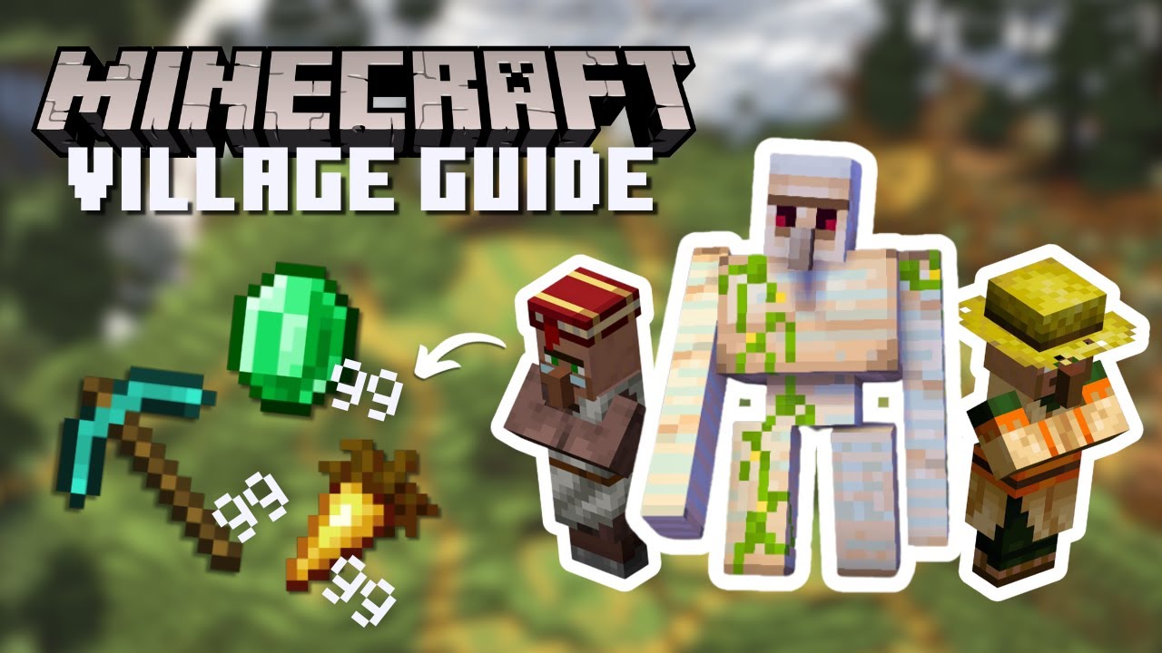 Villagers and Auto Farms | Minecraft Village Guide | Ep. 2