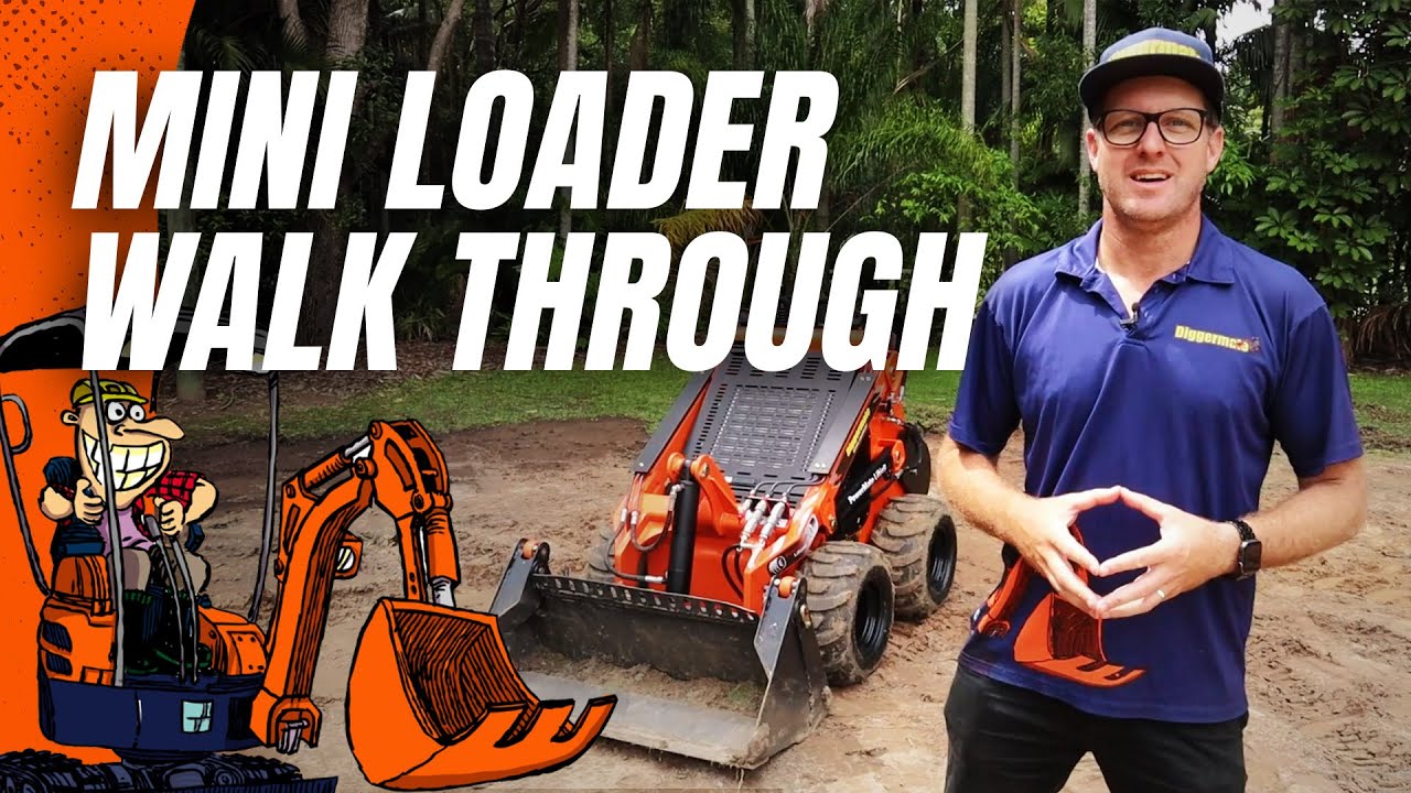 Diggermate Mini Loader Walk Through