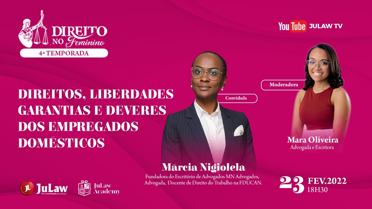 Direitos, Liberdades, Garantias e Deveres dos Empregados Domésticos - Márcia Nigiolela