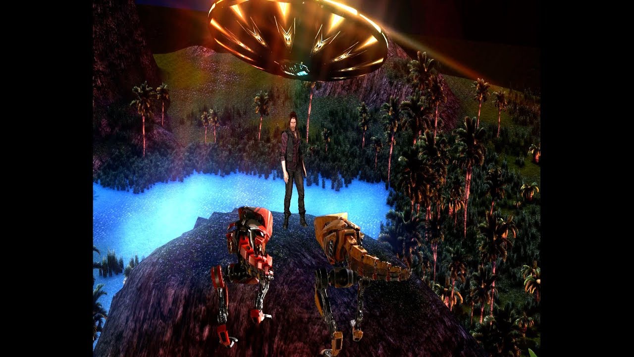 Gerald Clark Tours Urigangi Rebel Held Territory by UFO