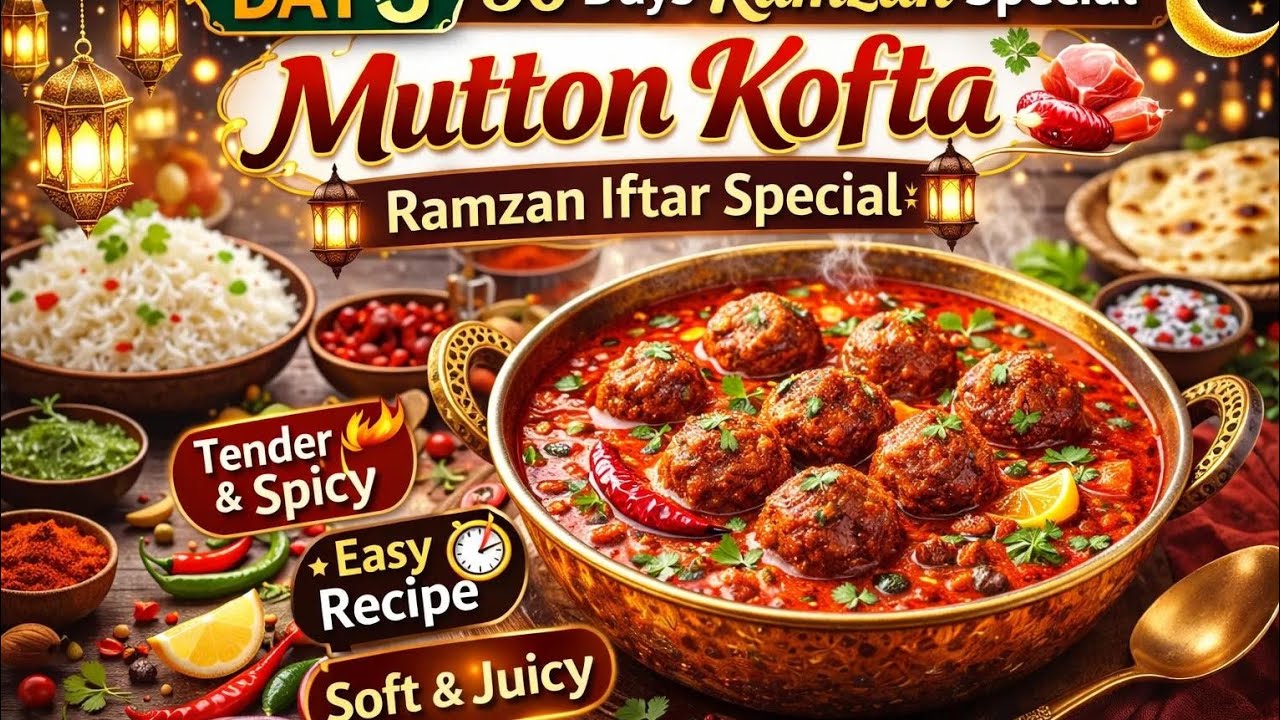 Ramzan Special Mutton Kofta 😍 | Day 3 | 30 Days Special