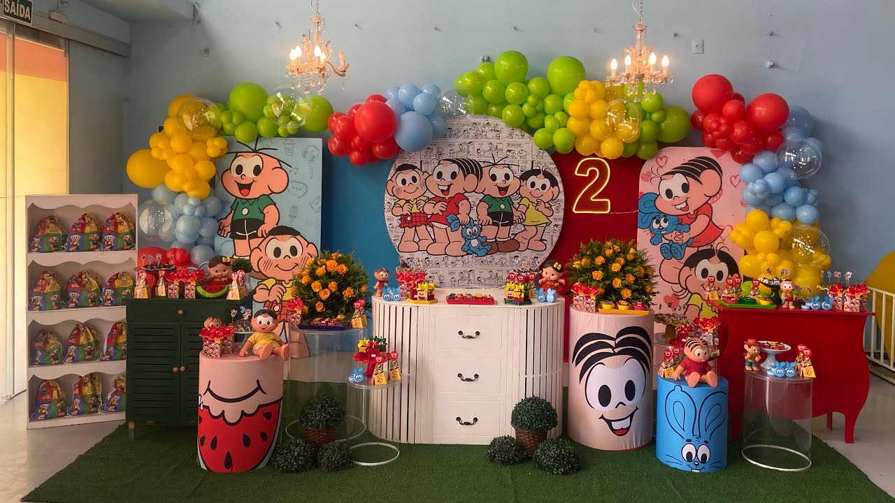 Decoração Turma da Mônica