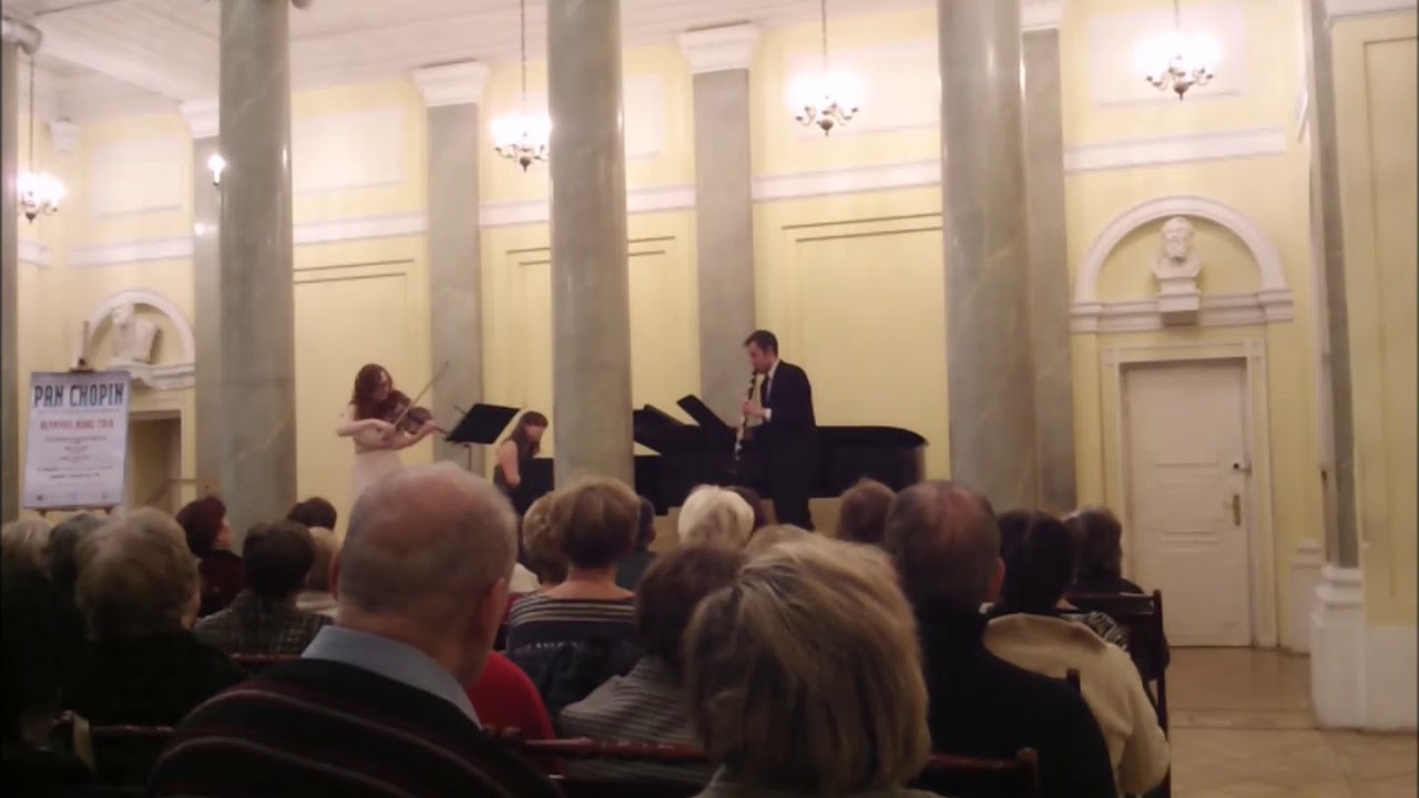 Alexis Hollaender- Sechs Charakterstücke, Op.53,  for clarinet, viola and piano mvt II