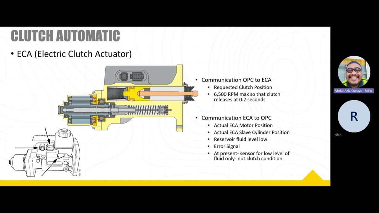 Mentorclass - ECA (Electric Clutch Actuator) Scania