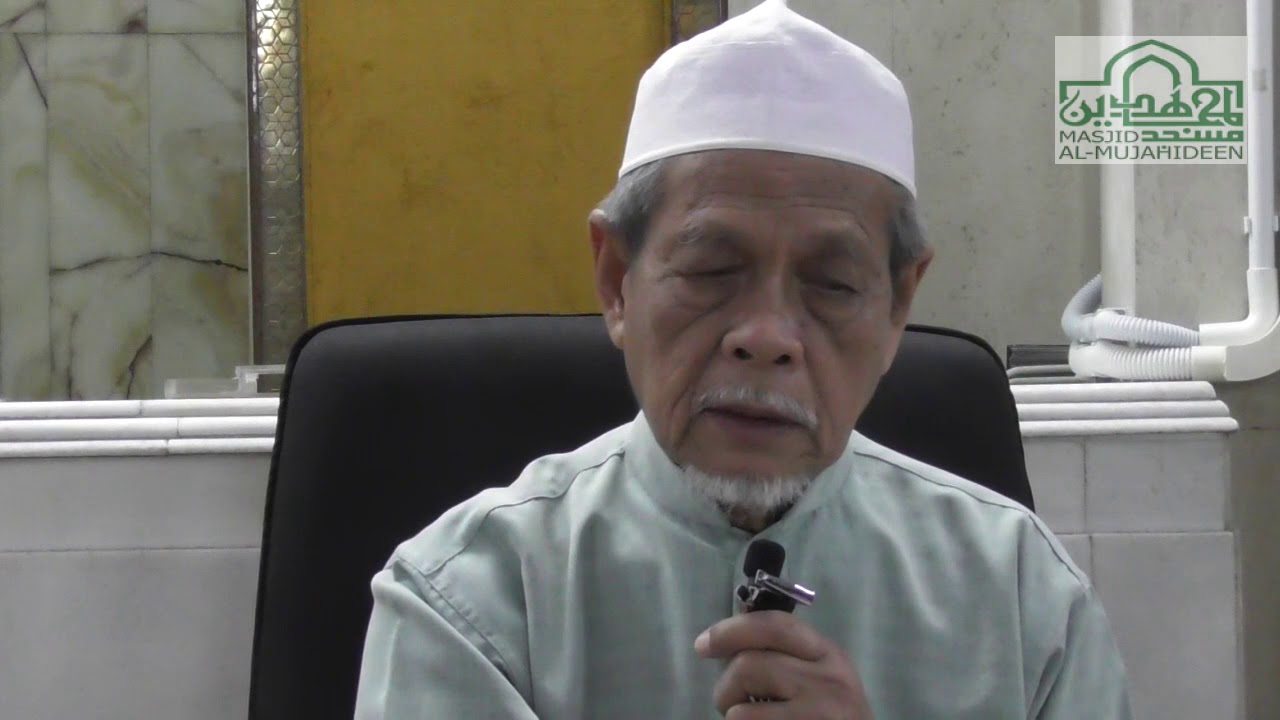 Ustaz Dr.  Jahid Sidek - Tauhid Uluhiyyah dan Rububiyyah - 18 Mac 2018