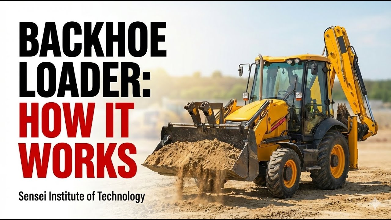 Backhoe Loader: How it Works