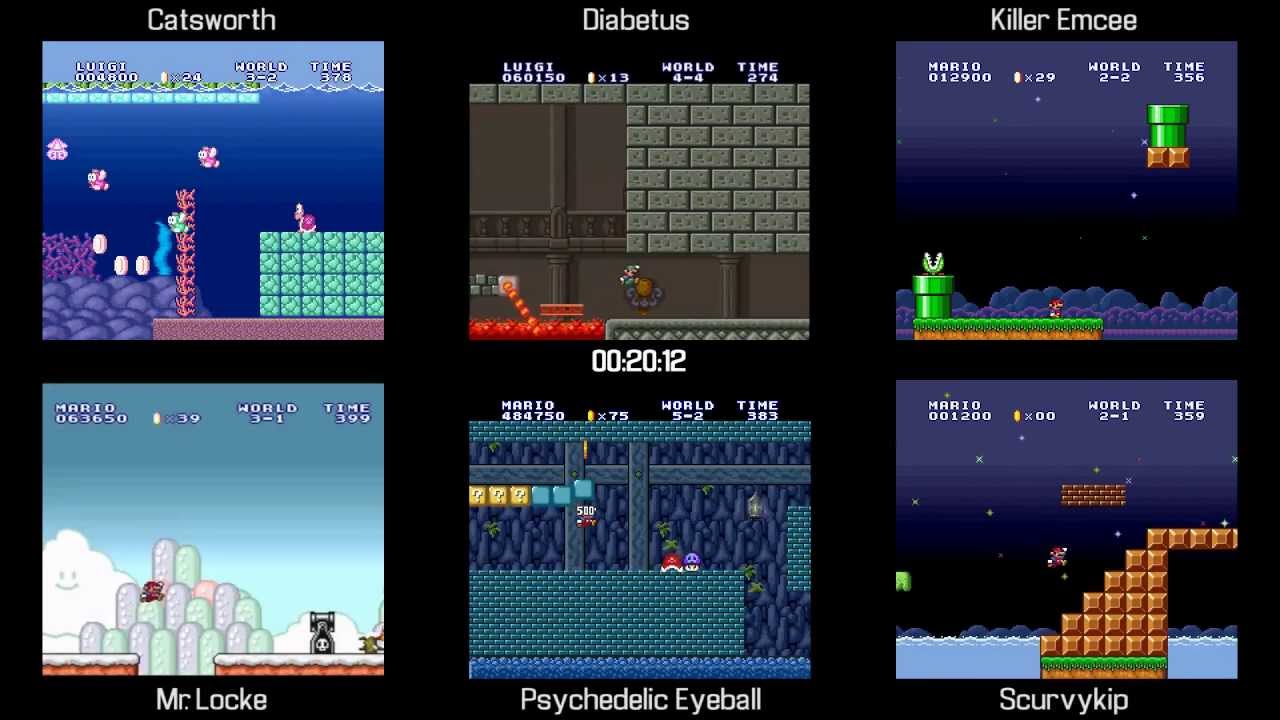 The Lost Levels Race (Or How To Say Goodbye to 2012 and Life... Mario's Life that is)