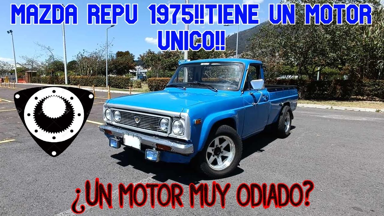 Review Mazda Rotary 1975, !Esta camioneta tiene un motor  odiado y amado a la vez!(Aceite y Alcohol)
