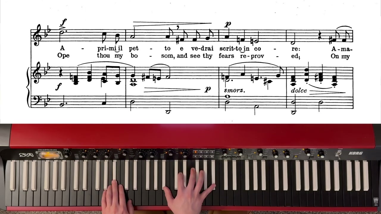 Amarilli, mia bella - Practice Track - 24 Italian Songs and Arias - Medium High Key