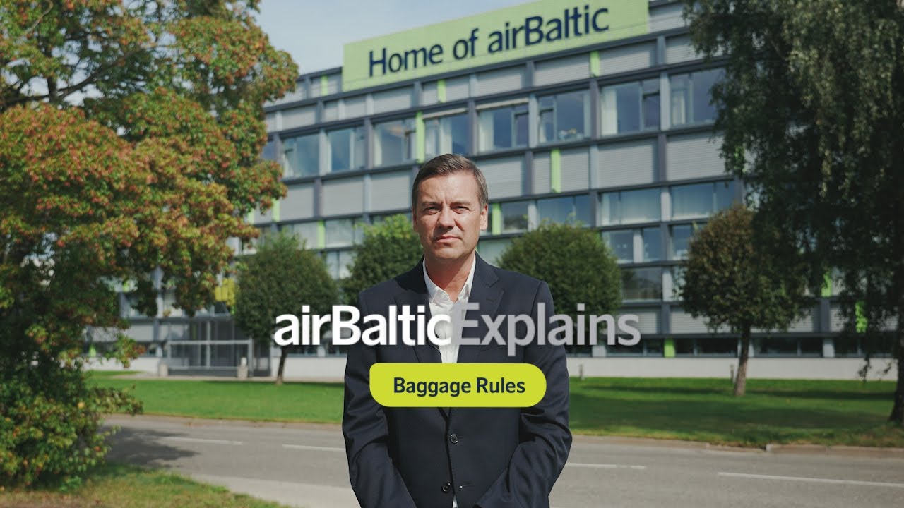 airBaltic Explains | Baggage rules