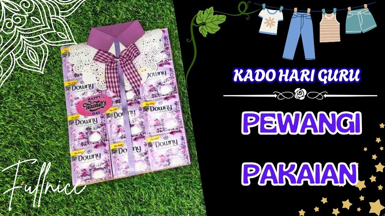 Kado Hari Guru Pewangi Pakaian