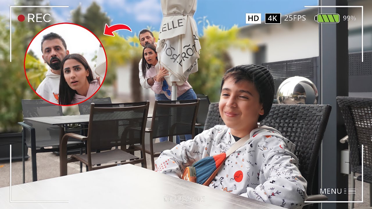 ب اول طلعة مع اصحابه 👫 راقبناه 📸 (مع كاميرا خفية)