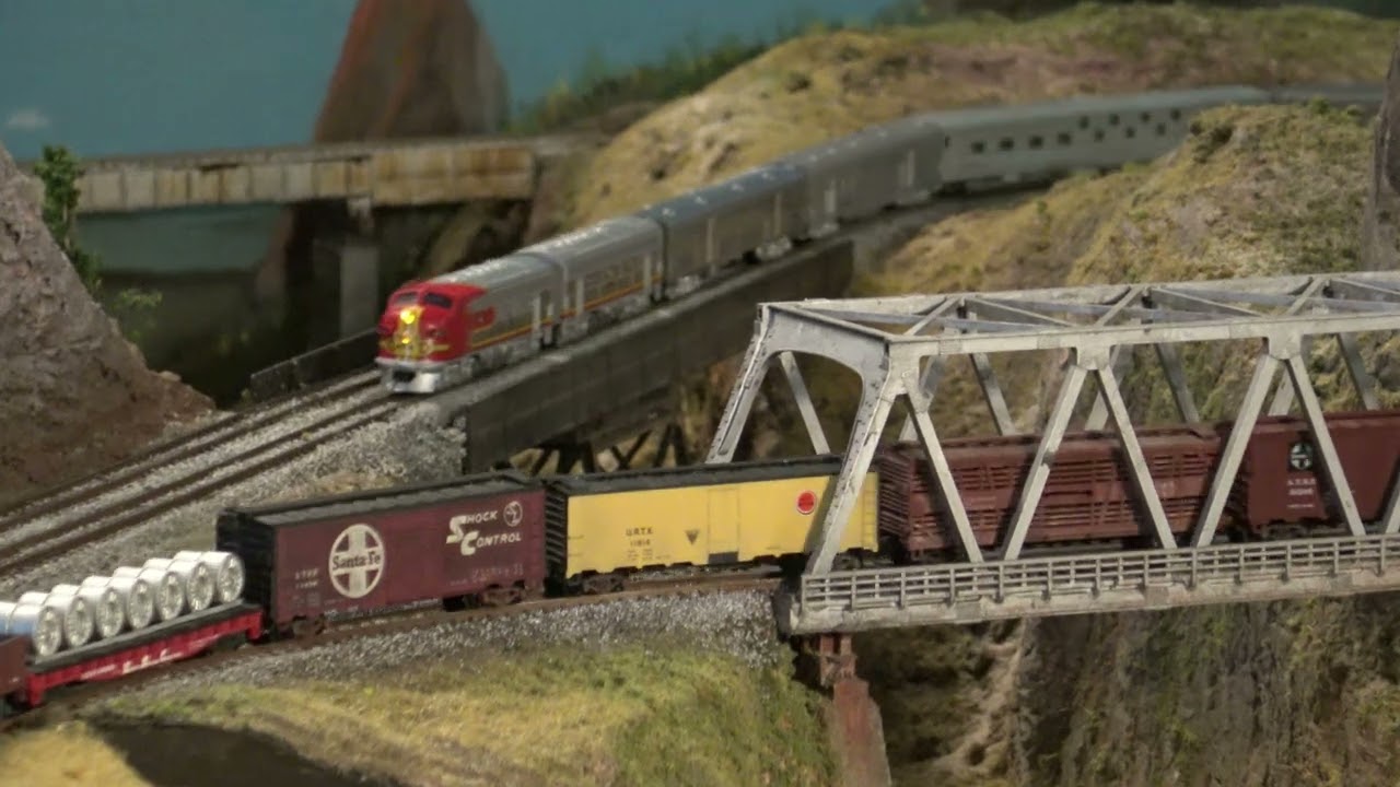 N scale Staircase Layout