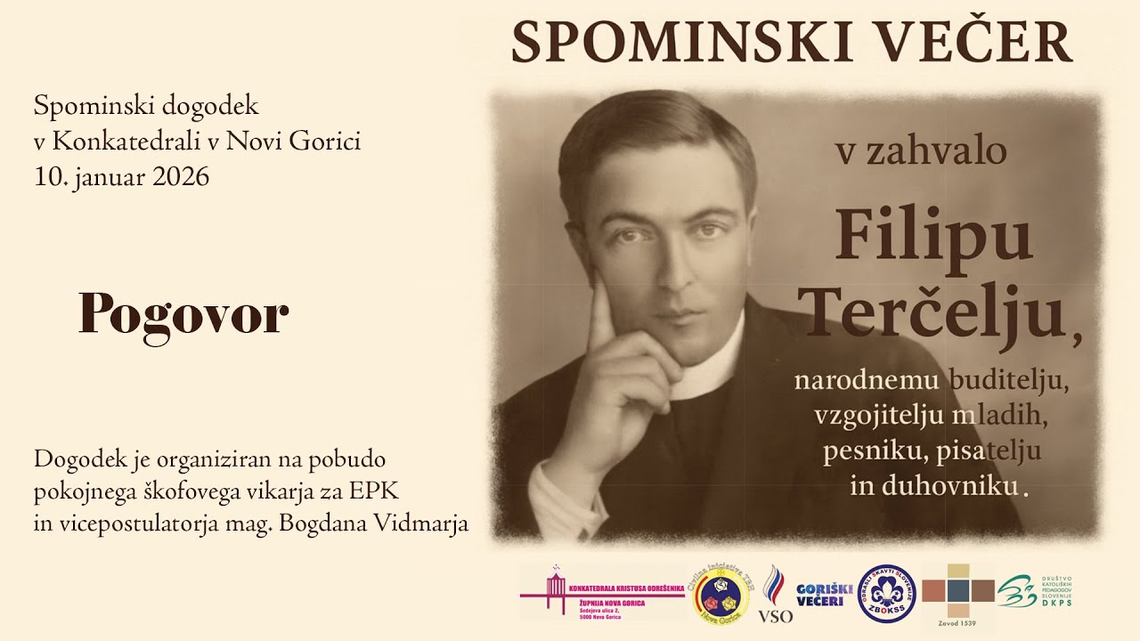 Spominski večer v zahvalo Filipu Terčelju -  Pogovor